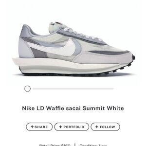 [nike x sacai] LD waffle sneaker #23